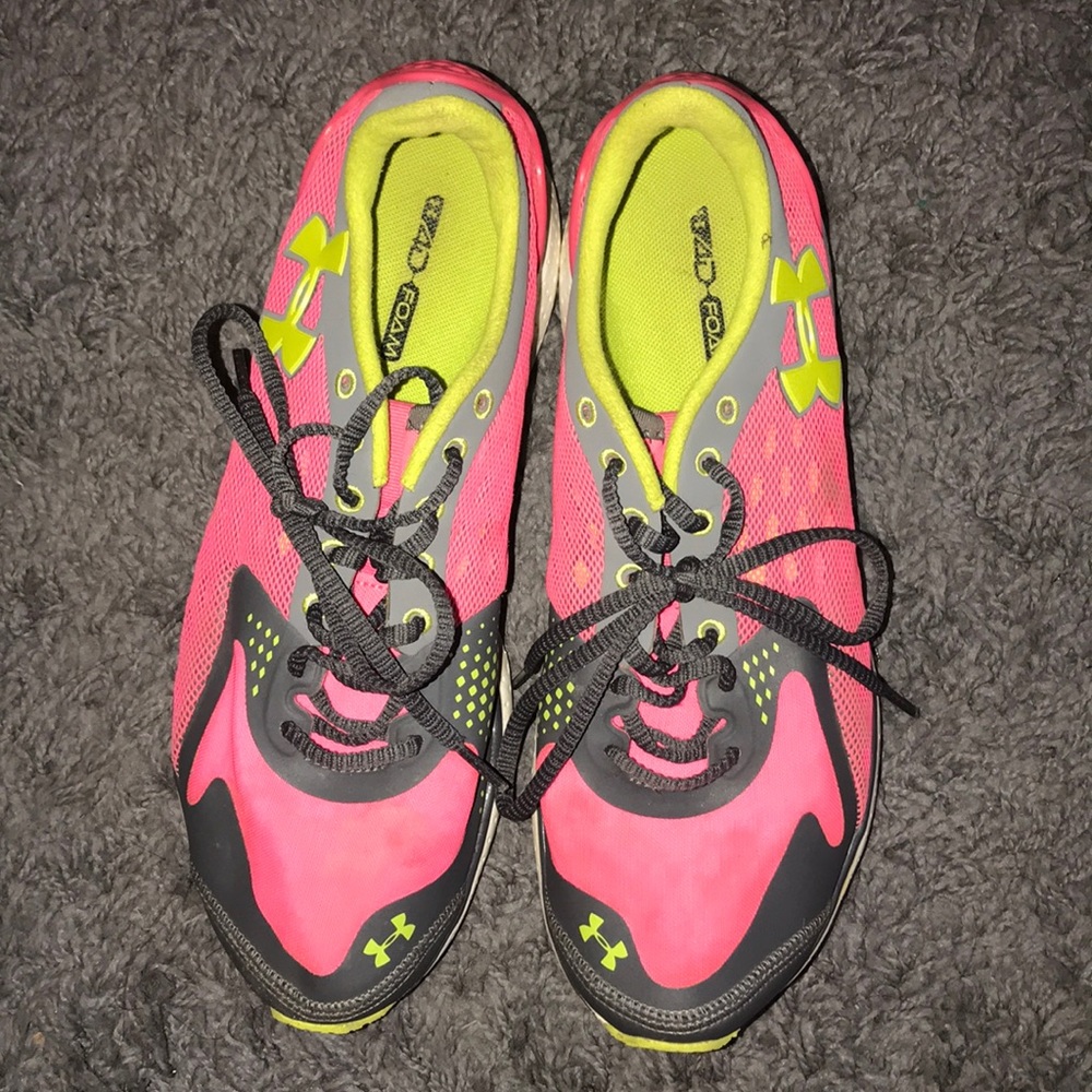Pink under armour